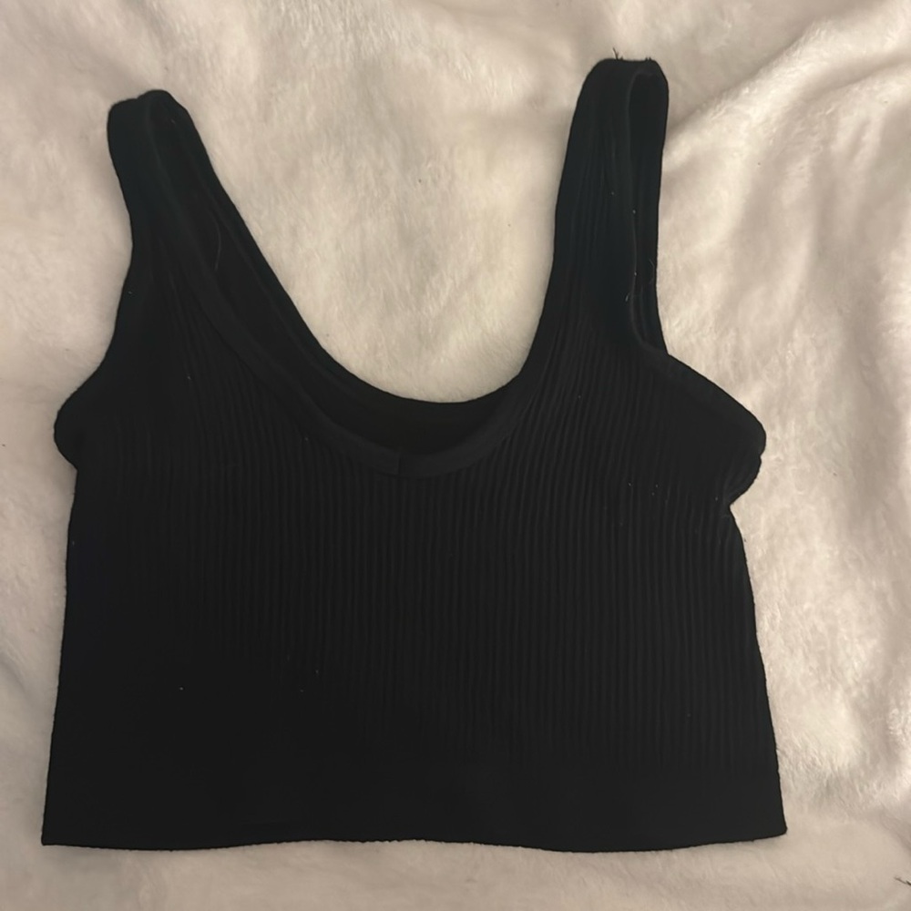 Black urban outfitters basic tank
